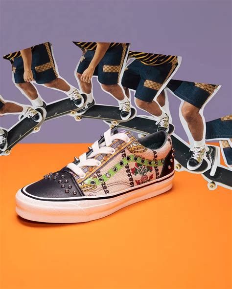 gucci print vans|gucci vans collaboration.